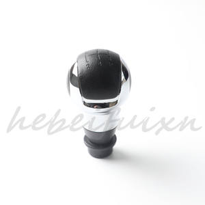 Pommeau de levier de vitesse en cuir, 5 ou 6 vitesses, ergonomique, pour modèles avec logo FX-913 - Product Image 4