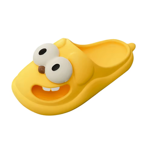 2025 nouveau grand <span class=keywords><strong>chien</strong></span> aux yeux pantoufles femmes été Spin off Baotou mignon Cool pantoufles maison intérieur anti-dérapant trou chaussures femmes été - Product Image 3