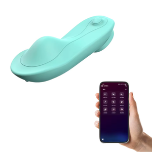 App controllata indossabile Panty <span class=keywords><strong>Vibrator</strong></span> Mini mutandine vibranti in Silicone stimolazione clitoridea giocattoli sessuali per adulti per donne e coppie - Product Image 4