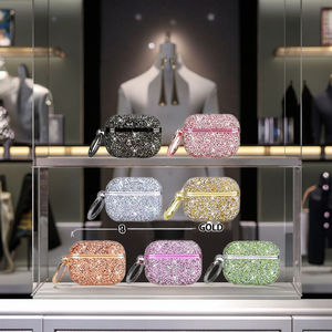 Diamond Glitter Case Cover Bling Rhinestone Cover para <span class=keywords><strong>Apple</strong></span> para Airpods1/2 Pro Case <span class=keywords><strong>3</strong></span> <span class=keywords><strong>Gen</strong></span> para <span class=keywords><strong>airpods</strong></span> Cover - Product Image 6