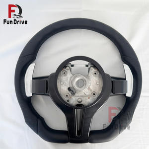 Volante Deportivo de Cuero con Calefacción para <span class=keywords><strong>BMW</strong></span> <span class=keywords><strong>Serie</strong></span> F F31 F01 F07 X3 F25 F33 F90 M5 X4 F26 F06 F87 F44 F87 M2 X1 F48 F34 M Sport, Disponible en <span class=keywords><strong>Stock</strong></span> - Product Image 4