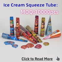 Machine d'emballage semi-automatique à scellage thermique pour 9 gobelets simultanément, idéale pour les coupes de crème glacée Calippo et les tubes à presser.