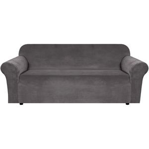 Customized Size 1-4 Seater Modern Washable 94% Polyester 6% Spandex Solid Pattern Universal <b>Stretch</b> Elastic <b>Sofa</b> Slipcover - Product Image 1