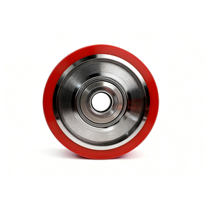 عجلة تشغيل صامتة لروبوت المصنع الذكي ونظام نقل المواد الذكي، عجلة عربة من البولي يوريثان - Product Image 5