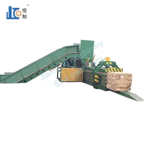 Automatic Waste Paper Baling Machine Fully Automatic Horizontal Cardboard OCC Waste Paper Baler Machine Baling Machine Press Machine