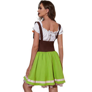 ชุดเดรสสีเขียวของผู้หญิงชุดเดรสสำหรับงานปาร์ตี้และเทศกาลเบียร์เยอรมนีชุดสำหรับผู้ใหญ่ชุดเดรสสำหรับเด็ก<span class=keywords><strong>ผู้หญิง</strong></span> - Product Image 3