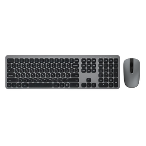 Nhà Máy Tùy Chỉnh 4D Nút 800-1200-1600 Dpi Chuột + Cắt Kéo Chuyển Đổi 110 Phím ABS Bàn Phím Không Dây Và Chuột Combo - Product Image 2