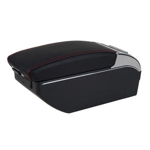 <span class=keywords><strong>Kia</strong></span> <span class=keywords><strong>Rio</strong></span> 4 2017 Asiento de coche Reposabrazos Caja de almacenamiento Consola central delantera Reposabrazos sin perforaciones con portavasos - Product Image 6