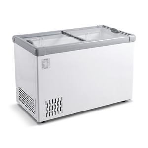 Supermarket Glass Door <b>Mini</b> Refrigerators Display <b>Cooler</b> Commercial Kitchen Equipment Combination Island Cabinet - Product Image 4