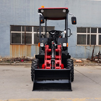 H160 Kleiner Radlader 20,5kW Automatik 4WD Kompaktlader mit 0,3m³ Schaufel