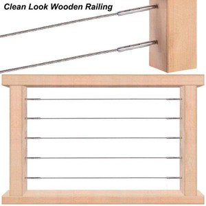 Tornillos <span class=keywords><strong>de</strong></span> Fijación para Barandillas, Rosca <span class=keywords><strong>Izquierda</strong></span> y Derecha, Poste <span class=keywords><strong>de</strong></span> Madera, Acero Inoxidable T316, Sistema <span class=keywords><strong>de</strong></span> Herrajes para Barandillas <span class=keywords><strong>de</strong></span> Escaleras y Terrazas - Product Image 4