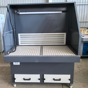 Nieuwe In De Fabriek Verkochte Multifunctionele Slijptafels Op De Trekbank En De Werkbank Voor Het Polijsten Van Stofafscheider - Product Image 1