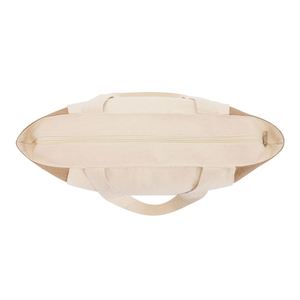 Bolsa de Mano de Algodón y Yute Lavable, con Cierre de Cremallera y Asa de Cordón, para Viajes y Uso Diario, Nueva Llegada - Product Image 5