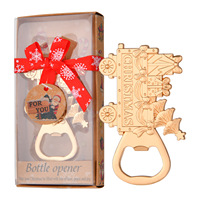 Ouvre-Bouteille de Noël Bonhomme de Neige Sapin Flocon Cadeau de Noël Ouvre-Bouteille de Voiture