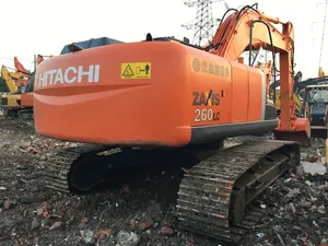 Vente flash : Excavatrice sur chenilles Hitachi ZX260 d'occasion du Japon avec moteur Isuzu, pompe hydraulique et roulement, garantie 1 an - Product Image 4
