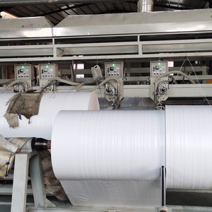 Tissus tissés enduits de PE de poids moyen pour tentes avec revêtements imperméables industriels, géotextiles et <span class=keywords><strong>protection</strong></span> d'entrepôts - Product Image 2