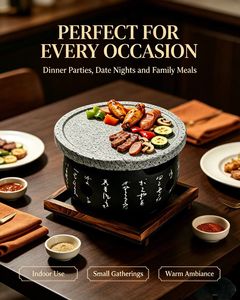 <span class=keywords><strong>Pierre</strong></span> <span class=keywords><strong>de</strong></span> cuisson pour steak Lava Steak, planche en <span class=keywords><strong>pierre</strong></span> chaude avec mini <span class=keywords><strong>barbecue</strong></span> au <span class=keywords><strong>charbon</strong></span> <span class=keywords><strong>de</strong></span> bois <span class=keywords><strong>de</strong></span> style japonais - Product Image 2