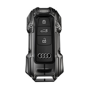 Compatible avec <span class=keywords><strong>Audi</strong></span> A6L, coque de clé Q4 E-tron pour Q7 A3 A5 Q3 A8 A4L Q5L - Product Image 1