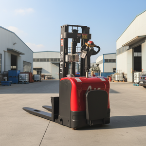 इलेक्ट्रिक स्टेकर 1.5टन सरल संरचना को भागों के गोदाम संचालन उपकरण इलेक्ट्रिक स्टेकर के लिए आसान पहुंच - Product Image 3