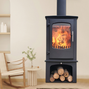 Poêle <span class=keywords><strong>à</strong></span> <span class=keywords><strong>bois</strong></span> 12 kW, poêle <span class=keywords><strong>à</strong></span> combustion fermée autoportant pour Lodge SA - Product Image 4