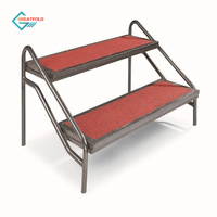 Plate-forme pliante scène portable mobile avec roue pour activités événement de fête