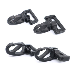 Plastic Multi Functional Rotating Hook For Backpack <b>Shoulder</b> <b>Straps</b> And Bags With Webbing 20mm 26mm - Product Image 1