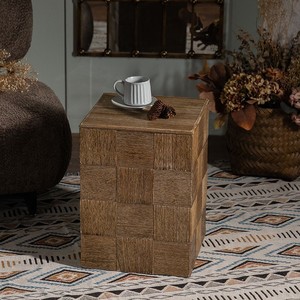 European Modern Retro <strong>Small</strong> Coffee <strong>Table</strong> Wooden Side <strong>Table</strong> for Living Room Bedroom <strong>Storage</strong> for Balcony Leisure <strong>Console</strong> <strong>Tables</strong> - Product Image 5