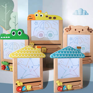 Grosir permainan pintar penjualan laris mainan uniseks grosir warna-warni Montessori papan gambar magnet dapat digunakan kembali pendidikan dini untuk anak-anak - Product Image 2