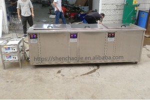 540L trois stations nettoyeur à ultrasons <span class=keywords><strong>bain</strong></span> baignoire Agitation culasse carburateur <span class=keywords><strong>injecteur</strong></span> Machine de nettoyage industriel - Product Image 2