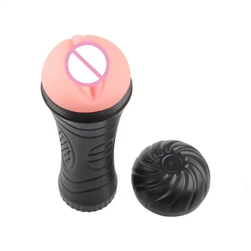 Hot Male Mastur bator Vibration Pocket Pussy Echte Vagina Oral Masturbation Cup Taschenlampe Form Mann Adult Vagina Sexspielzeug Für Männer