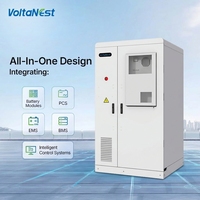 Sistema de Almacenamiento de Energía Todo en Uno VoltaNest Personalizado de 30-60kW 61kWh 112-200kWh para Exteriores, para Uso Industrial y Comercial