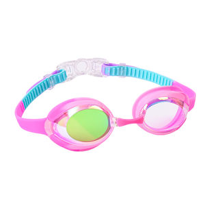 맞춤형 어린이 수영 고글, 자외선 차단, 방수, 김서림 방지 기능, 실리콘 가스켓, PC 렌즈 포함 - Product Image 3