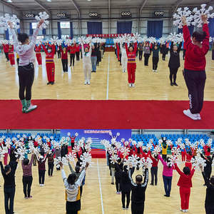 Flocons de neige en mousse de Noël, accessoires de danse portatifs pour la Journée des enfants, décoration pour bars et centres commerciaux, pendentif pour spectacles de danse - Product Image 3