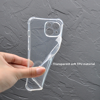 Nouvelle mode caméra arrière précise housse de téléphone de protection anti-chute étui de téléphone Transparent antichoc pour iPhone 14 13 12 Pro Max