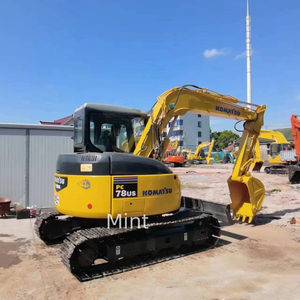 Miniexcavadora Komatsu PC78 original usada, excavadora en altas condiciones de trabajo - Product Image 1