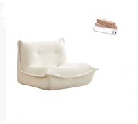 Sillón Puff Convertible en Cama, Ideal para Esquina de Lectura, Juegos y Ver Televisión