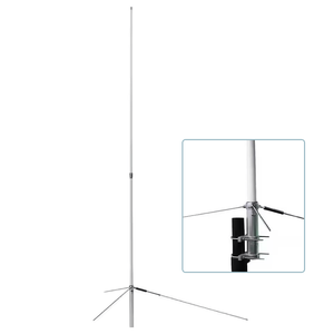 Antenne de communication Triband HF UHF VHF, antenne omnidirectionnelle en fibre de verre, antenne de station de base - Product Image 5
