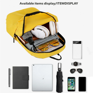 Sac à dos scolaire léger pour <span class=keywords><strong>femme</strong></span> MKW3143, 10 pièces, avec logo personnalisé, en tissu Oxford, 20L, imperméable, fin, durable, pour ordinateur portable, idéal pour les cadeaux - Product Image 5