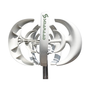 Smaraad Grandes Ventes Nouveau Design Lanterne Verticale Blanc / Vert 12V 24V 1000W Générateur Magnétique Éoliennes - Product Image 1