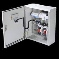 Caja de Control de Distribución para Extinción de Incendios con Interruptor de Transferencia Automática de Doble Alimentación Personalizado 220V/380V 10-100A 2P 3P 4P