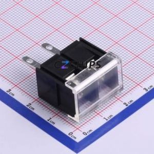KF48H-9.5-2P Barrier Terminal Block Through hole Component (THT),P=9.5mm Connector With Cover Plate 9.5mm 1x2P Straight Pin - Product Image 1