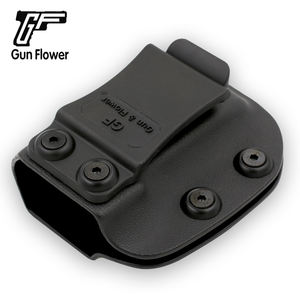 बंदूक और फूल Kydex IWB पत्रिका वाहक Kydex एकल पत्रिका पाउच पिस्तौलदान बेल्ट क्लिप फिट के साथ 9mm है। 40 डबल स्टैक पत्रिका - Product Image 2