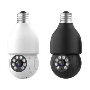 Icsee 2mp 3mp 1080P Auto motion Tracking Wireless Outdoor Security e27 lamp Wifi ptz dome Camera
