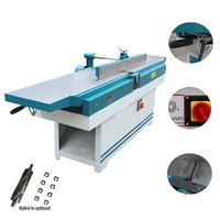Mesin Kombinasi Jointer Planer Kayu 16 Inci Heavy Duty, Mesin Planer Ketebalan, Mesin Pertukangan Kayu MB503, Mesin Planer Permukaan