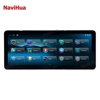 Reproductor de Pantalla Táctil Android para Automóvil de 12.3 Pulgadas, Nuevo Diseño, 1920*720, Navegación GPS, Monitor Universal, Carplay, Estéreo, Audio, Video 1 Din
