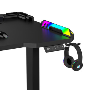 Hot Sales Top Electric Stand up <strong>Gaming</strong> Table With Led Lights Pc Laptop <strong>Computer</strong> <strong>Gaming</strong> <strong>Desk</strong> Adjustable Height - Product Image 6