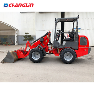 Chargeurs de tracteurs compacts Changlin Sinomach certifiés CE, 2300 kg, mini-chargeurs sur pneus avec approvisionnement OEM - Product Image 4