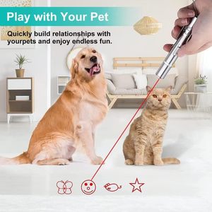 Kedi oyuncaklar <span class=keywords><strong>5</strong></span> modları lazer işaretçi USB yeniden şarj edilebilir lazer interaktif kedi Chaser oyuncak çok fonksiyonlu ultraviyole Pet interaktif oyuncaklar - Product Image 2