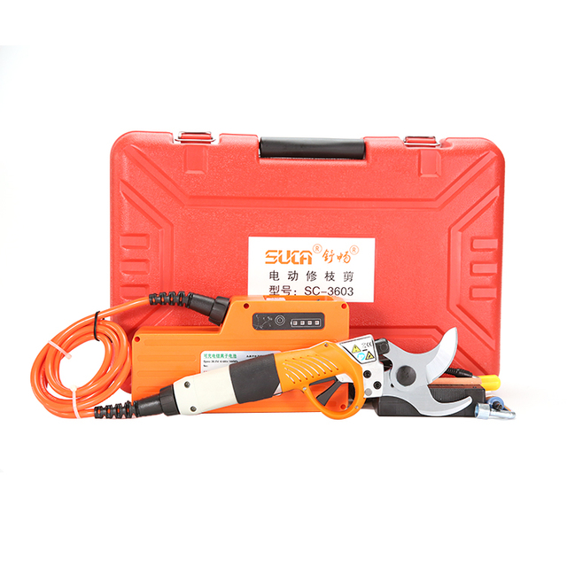 Sucatool Bypass Pruning Shear Electric Scissors for Cutting Tree with CE