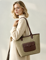 Sac fourre-tout pour femme en cuir PU à motif tropical, directement de l'usine, avec pochette assortie, grande capacité, sac à main à bandoulière